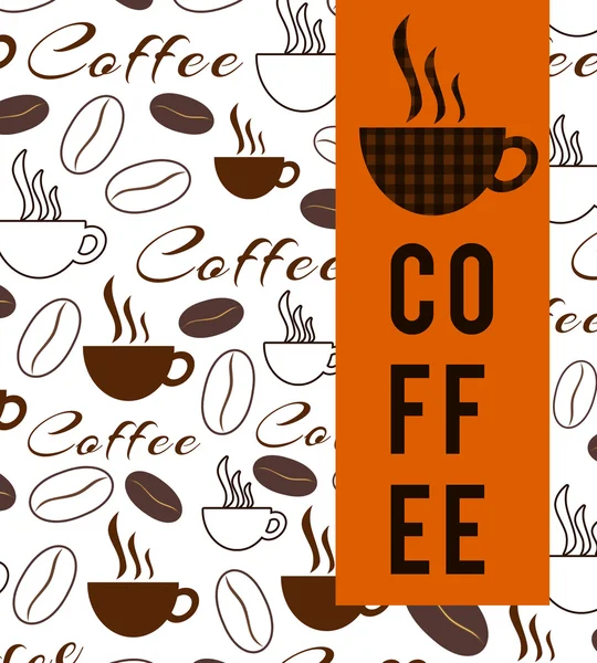 コーヒーの質感とストライプ — ストック写真