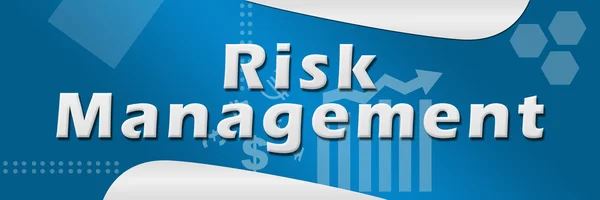 Gestión de riesgos Tema de negocios Antecedentes —  Fotos de Stock
