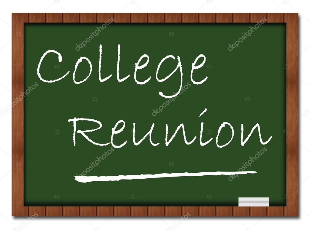 College Reunion Classroom Board