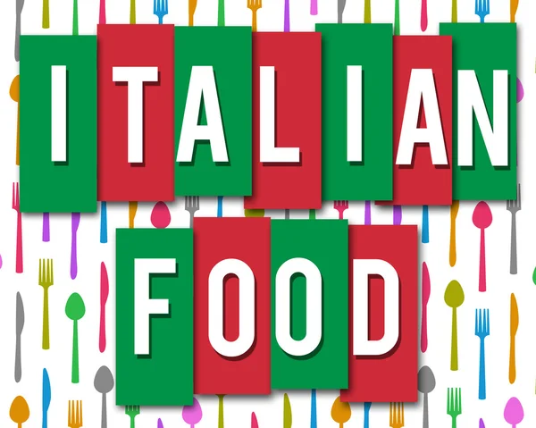 Italian Food — Stock Photo, Image