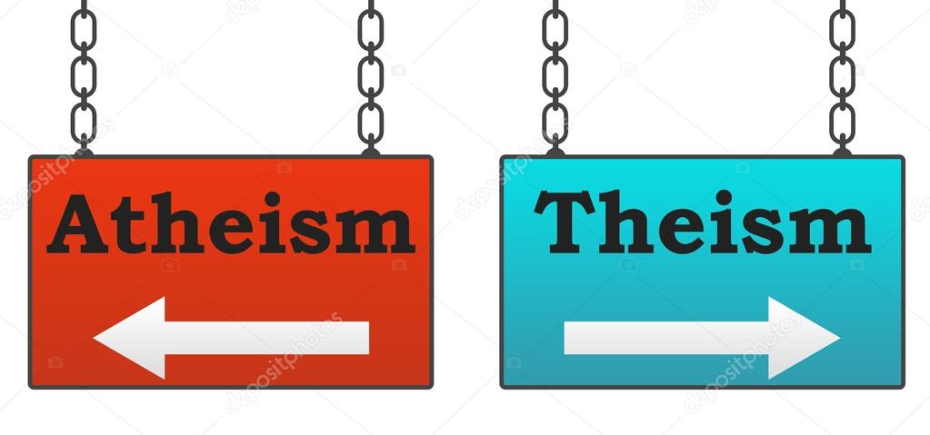 Theism Atheism Signboards