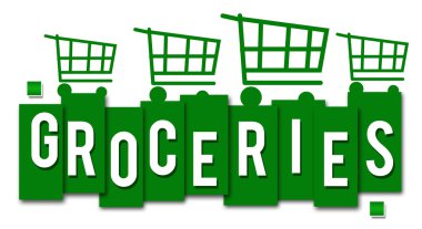 Yiyecek yeşil çizgili arabaları