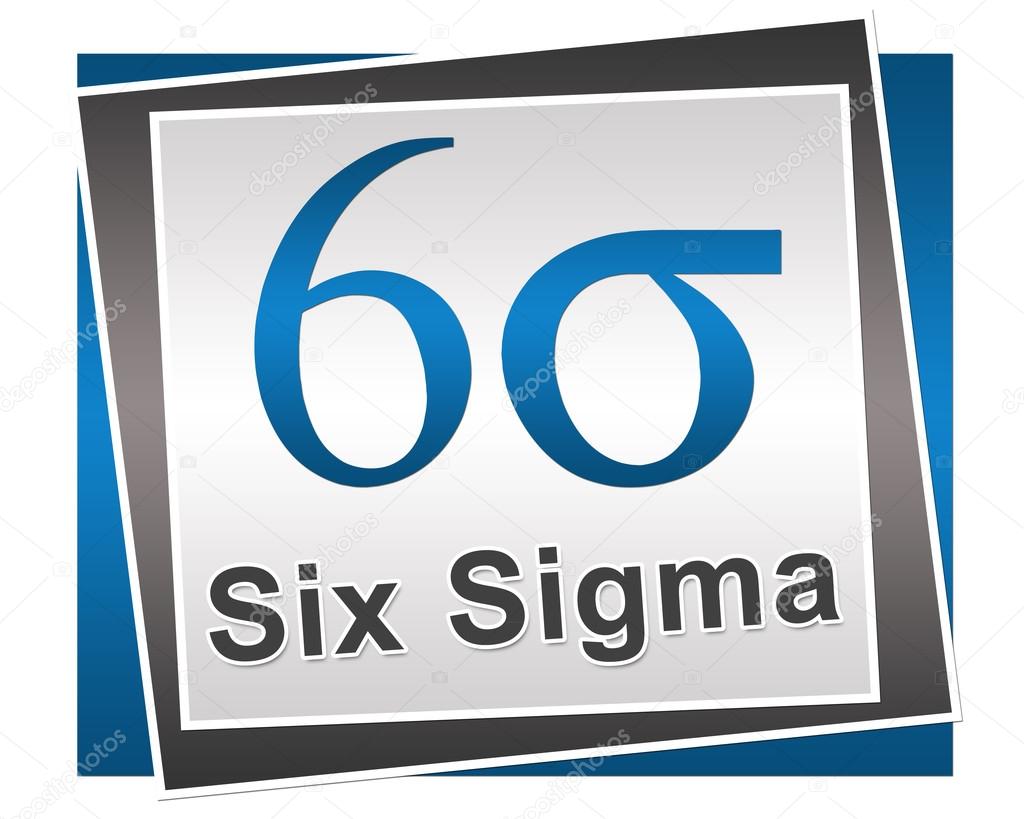 Resultado de imagen para METODO SIX SIGMA SIMBOLO