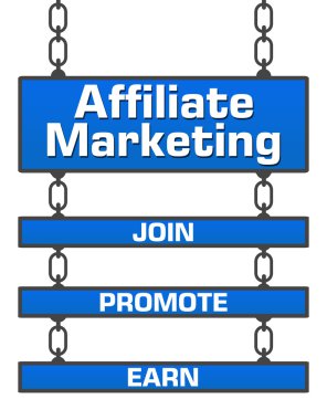 Affiliate pazarlama üç levhaları