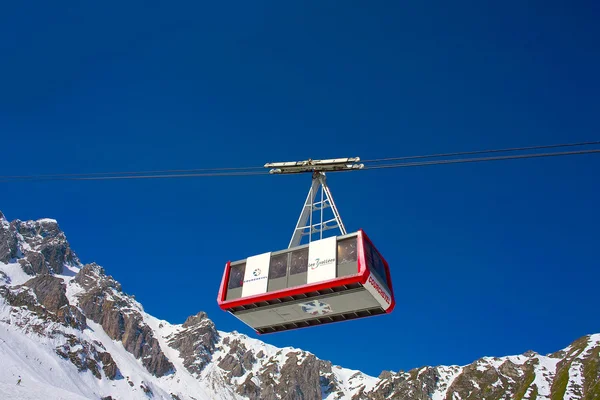 Gondola in Courchevel — Stock Photo, Image