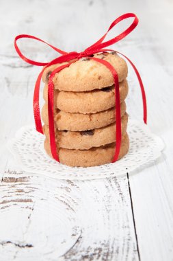 Festival sarılmış çikolata ev yapımı kurabiye 