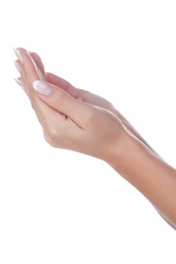 Güzel açık kadın eller