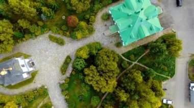 Manastır manzaralı bölge.