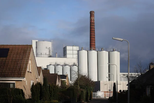 Hoogeveen Nizozemsko Ledna 2021 Mlékárna Hoogeveen Nizozemsko — Stock fotografie