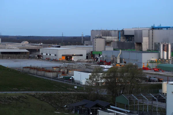 Wijster Nizozemsko Dubna 2021 Společnost Zpracování Odpadu Attero Wijsteru Nizozemsko — Stock fotografie