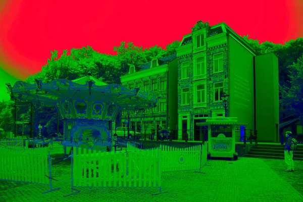 Arnhem Paesi Bassi Agosto 2021 Colpo Astratto Colore — Foto Stock