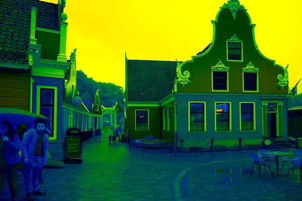 アーネム オランダ 2021年8月1日 抽象的な色写真 — ストック写真