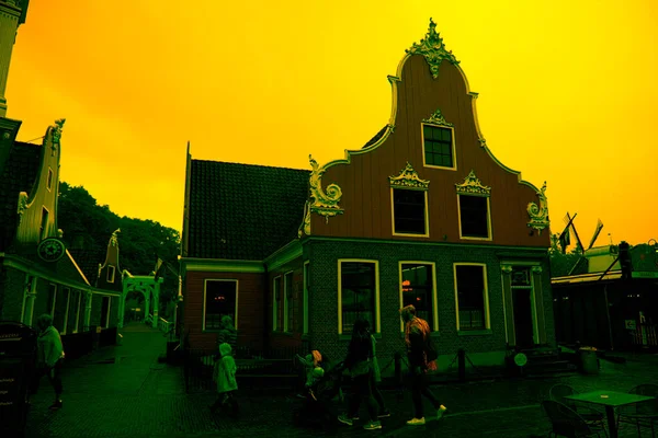アーネム オランダ 2021年8月1日 抽象的な色写真 — ストック写真