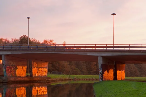 Krakeel viadukt, Nizozemsko — Stock fotografie