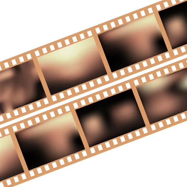 Film strip háttér. 35 mm tagadások. Vektoros illusztráció — Stock Vector