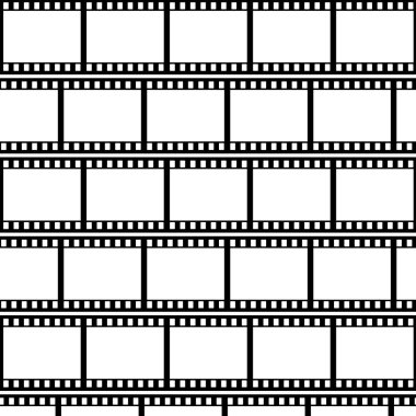 Film şeridi arka plan. Vektör çizim