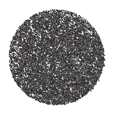 Vektör yarım ton noktalar. Beyaz arkaplanda siyah noktalar.