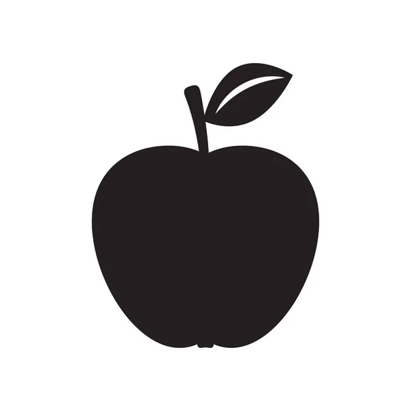 Icono Apple Símbolo Vectorial Aislado — Archivo Imágenes Vectoriales