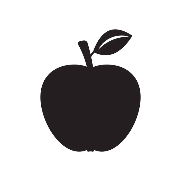 Apple Symbol Isoliertes Vektorsymbol — Stockvektor