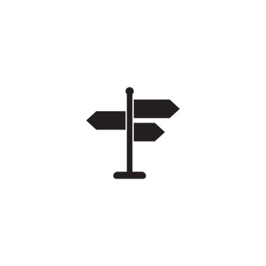 İşaret çubuğu simgesi, yön simgesi izole edildi