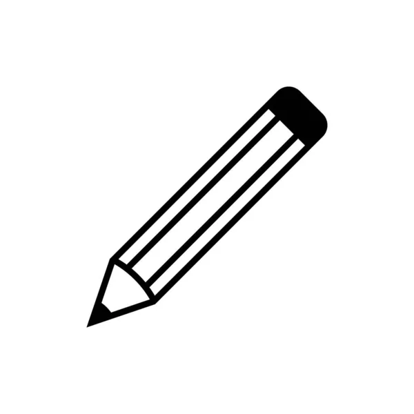 Pennsymbol Vektor Isolerad Illustration — Stock vektor