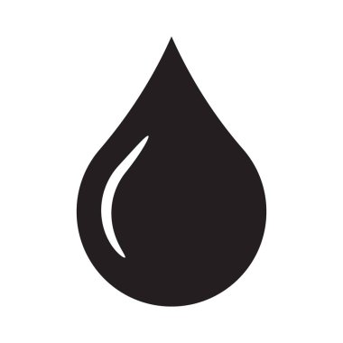 Minimal Water Drop Icon Design