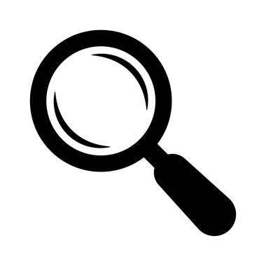 Magnifying Glass Symbol, Search and Loupe Icon