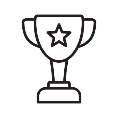 Yıldız Hattı Simgesi Kazanan, Zafer ve Başarı Sembollü Kupa.