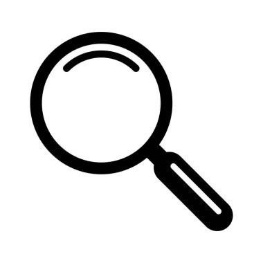 Arama ve Keşif Araçları için Büyütme Cam Simgesi