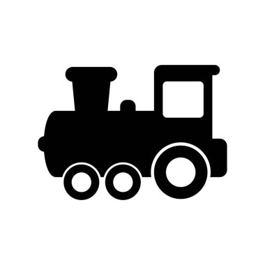 Çocuk Oyuncakları ve Demiryolu Tasarımı için Oyuncak Treni Simgesi