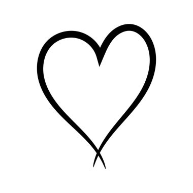 El yapımı Kalp Aşk ve Aşk için Simge Simgesi Tasarımı