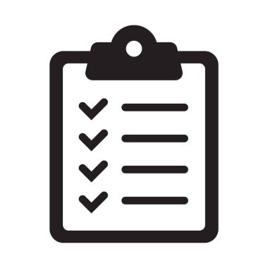 Görev Planlama ve Üretim Yönetimi için Pano Kontrol Listesi Simgesi Simgesi