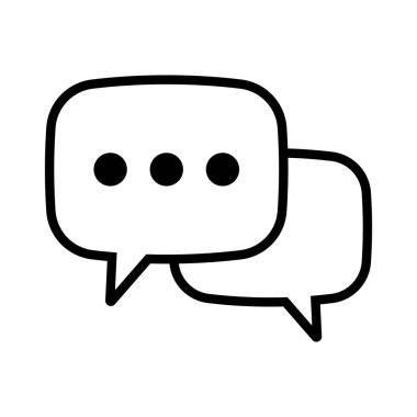 Konuşma Baloncuğu Simgesi, Mesajlaşma ve İletişim Sembolü