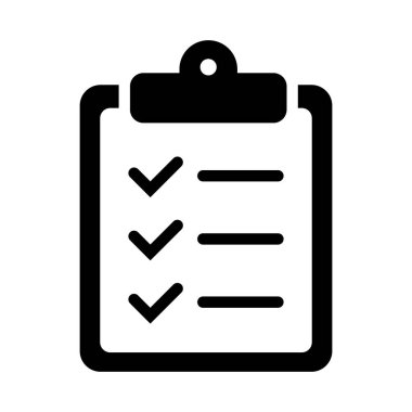 Pano Denetim Listesi Simgesi, Görev Planlama ve Üretim Yönetimi Sembolü