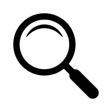 Arama ve Gezinti için Büyütme Cam Simgesi