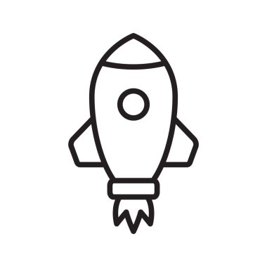 Roket Çizgisi Simgesi, Başlangıç Başlatılması ve Yenilik Ana Hattı Sembolü