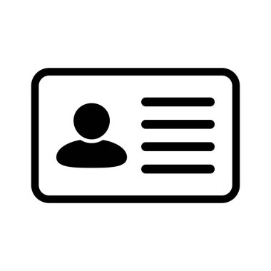 Kimlik Kart Simgesi, Personel Rozeti, Ehliyet ve Personel Tanımlama Sembolü