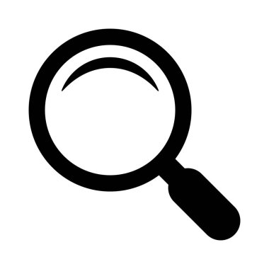 Navigasyon ve Arayüz Tasarımı için Büyüteç Simgesi Ara