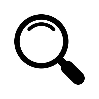 Magnifying Glass Search Icon for Navigation and Discovery
