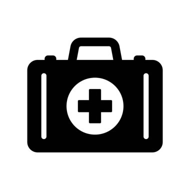Sağlık ve Acil Durum için Tıbbi İlk Yardım Simgesi