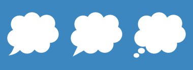 Sohbet, Mesajlaşma ve Konuşma İçin Konuşma Balonu