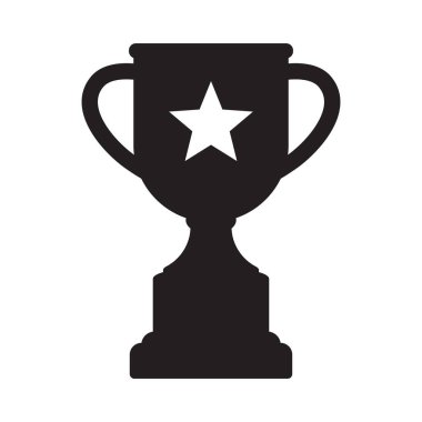 Başarı ve Başarı için Yıldız Simgesi Tasarımı Kazanan Kupa