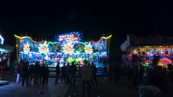 Fairground Fruehfest, Германия — стоковое видео