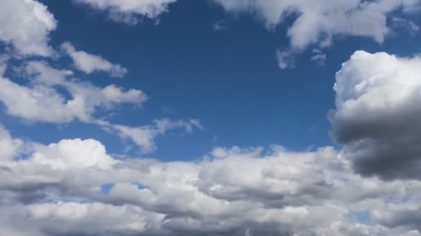 Временные рамки облачности — стоковое видео