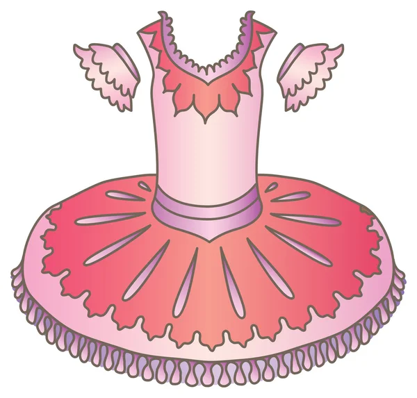 Tutu. Vestido de ballet — Archivo Imágenes Vectoriales