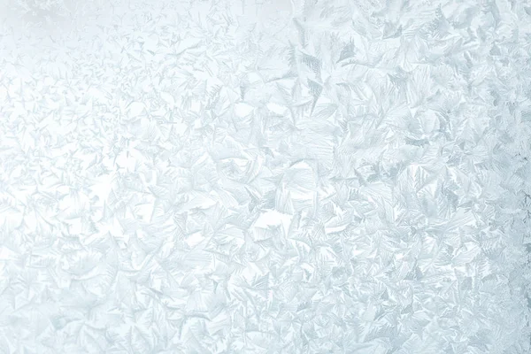 Absztrakt Jég Fagyos Minta Textúra Háttér Télen — Stock Fotó