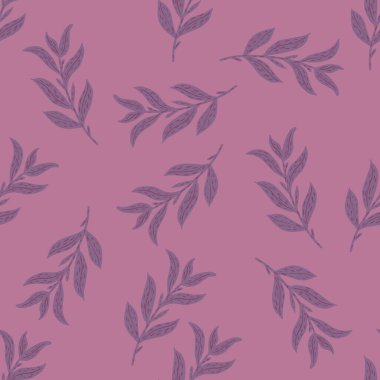 Rastgele karalama siluetleri, pürüzsüz el çizimleri, pembe ve mor tonlarda sanat eserleri. Kumaş tasarımı için dekoratif zemin, tekstil baskısı, ambalaj, kapak. Vektör illüstrasyonu.