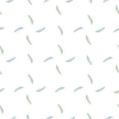 Geometrik tarzda izole edilmiş kusursuz doğa şekli ve mavi buğday süsü kulağı. Beyaz arka plan. Kumaş tasarımı, tekstil baskısı, ambalaj ve kapak için mükemmel. Vektör illüstrasyonu.
