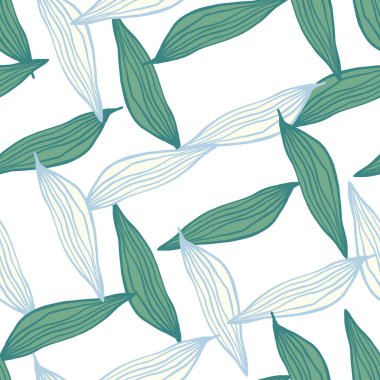 Rastgele organik çizgiler beyaz arka planda izole edilmiş izler bırakır. Soyut botanik arkaplan. Yaratıcı doğa duvar kağıdı. Kumaş, tekstil baskısı, ambalaj, kapak tasarımı. Basit vektör illüstrasyonu.