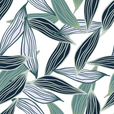 Rastgele organik çizgiler iz bırakır. Soyut botanik arkaplan. Doğa duvar kağıdı. Kumaş, tekstil baskısı, ambalaj, kapak tasarımı. Basit vektör illüstrasyonu.